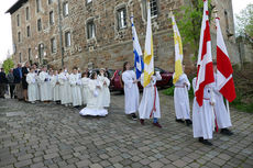 Feier der 1. Heiligen Kommunion in Sankt Crescentius (Foto: Karl-Franz Thiede)